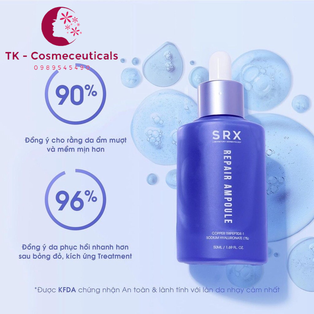 Serum SRX Repair Ampoule Cấp Ẩm, Phục Hồi Tái Tạo Da - 50ml