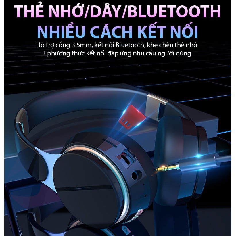 [HOT] Tai nghe chụp tai Bluetooth B07 - Thiết kế thời trang và tinh tế - Âm thanh HIFI đầy sống động | BigBuy360 - bigbuy360.vn