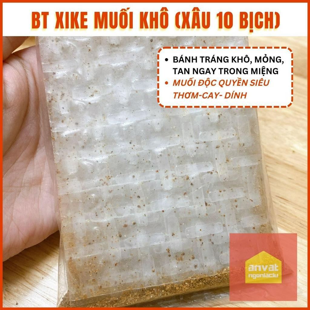BÁNH TRÁNG XIKE MUỐI KHÔ - MUỐI ĐỘC QUYỀN SIÊU CAY-THƠM-DÍNH