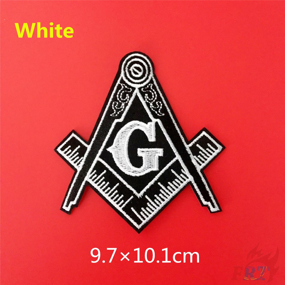 ☸ VSCO：Freemasonry - Free and Accepted Masons Patch ☸ 1Pc Diy Sew on Iron on Badges Patches