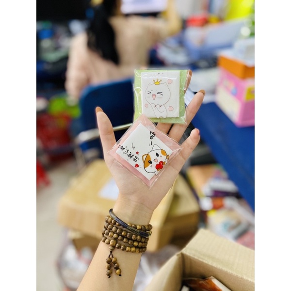 combo 2 túi bông tẩy trang 50 miếng túi mini siêu tiện lợi | BigBuy360 - bigbuy360.vn