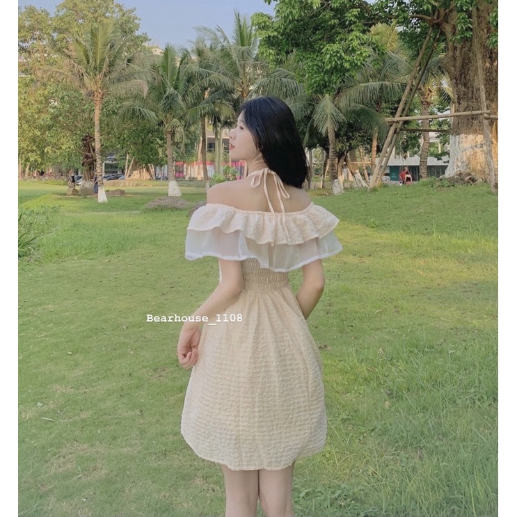 ❌ ĐẦM - VÁY YẾM TRỄ BÈO VAI GẤM * NABI *