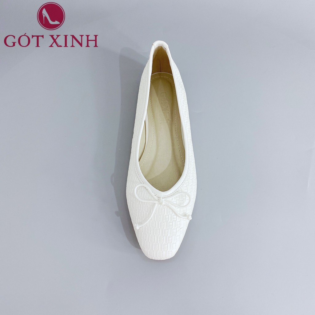 Giày Búp Bê Nơ Gót Xinh GX233 Da Mềm | BigBuy360 - bigbuy360.vn