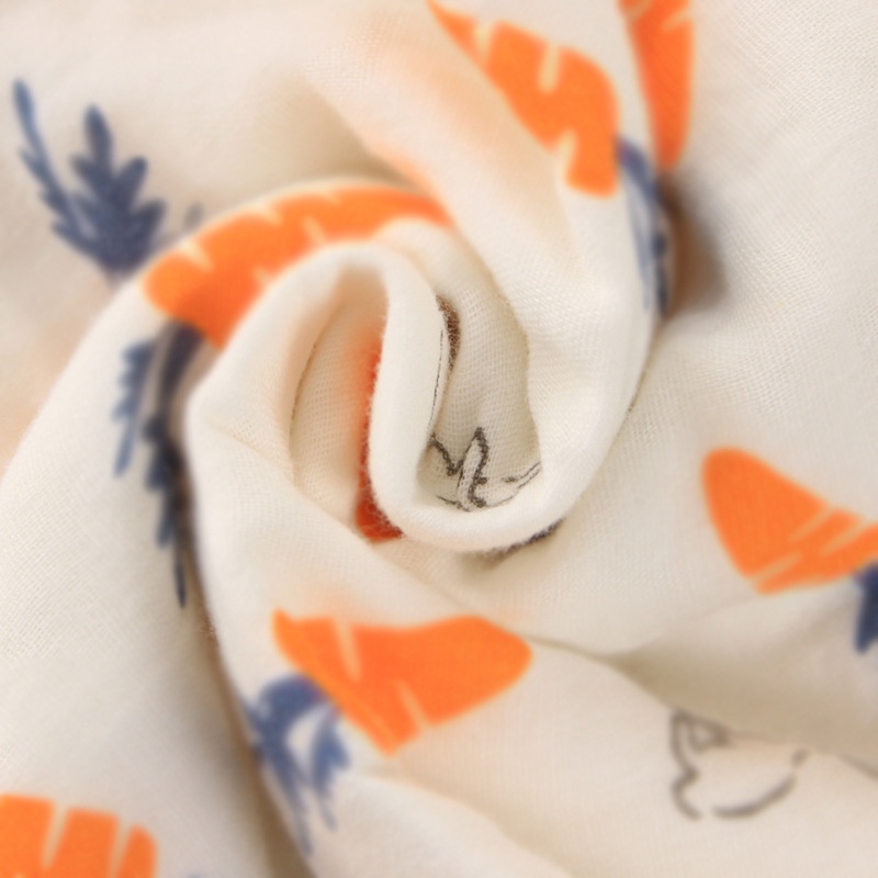 Khăn Ăn 100% Cotton 6 Lớp 25x25cm Cho Bé