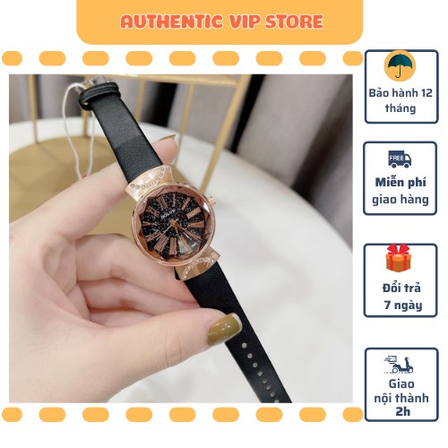 Đồng hồ nữ đẹp bollun dây da  phiên bản cao cấp [ BH 12 THÁNG 1 ĐỔI 1]