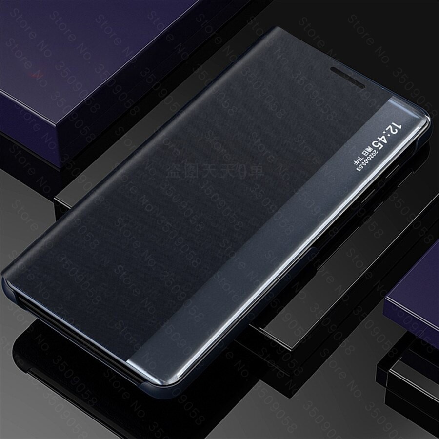 Ốp Smart View Flip Case Cover cho Samsung Galaxy Note 10+/9/8/7 S10+ Protective Shell