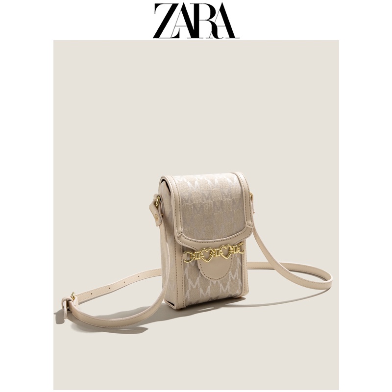Túi đeo chéo Zara mini dáng vuông thời trang mùa hè cho nữ