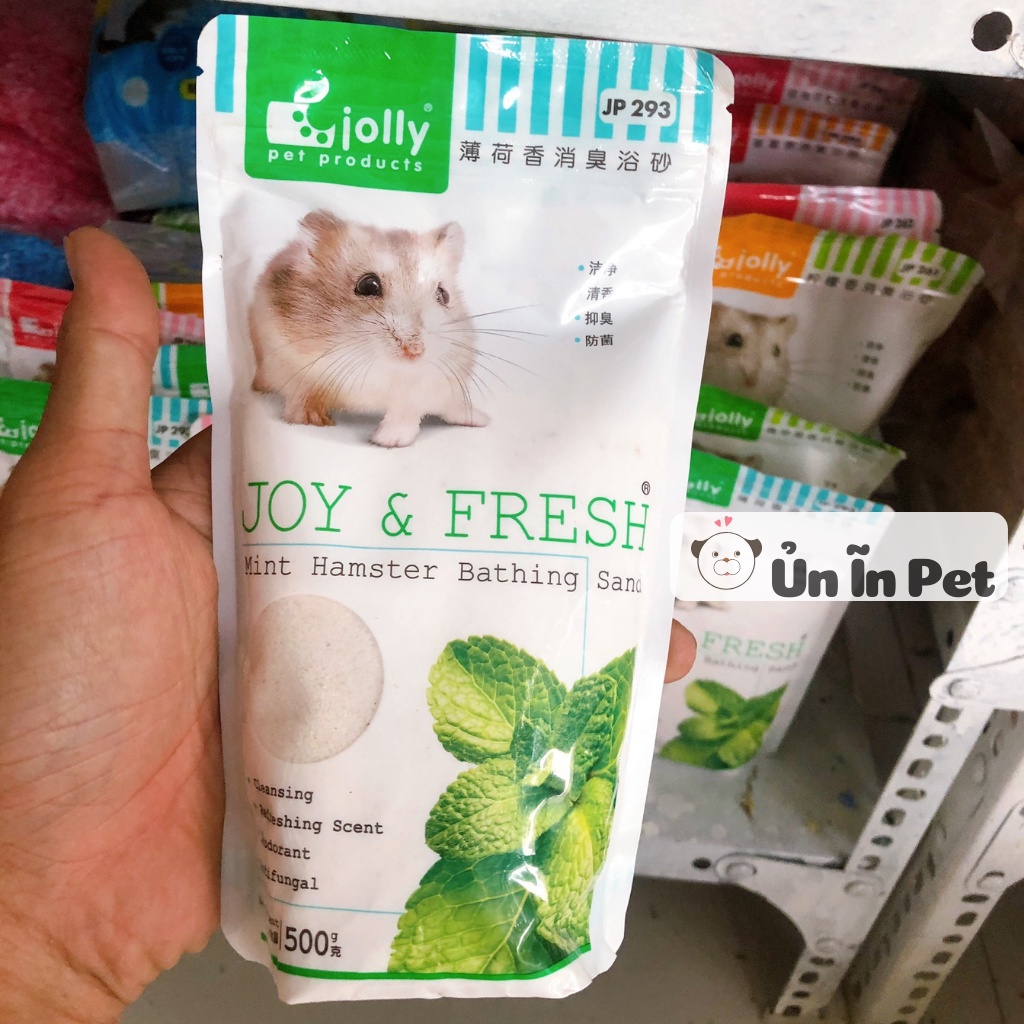 Cát tắm hamster cao cấp hãng JOLLY mùi ngẫu nhiên