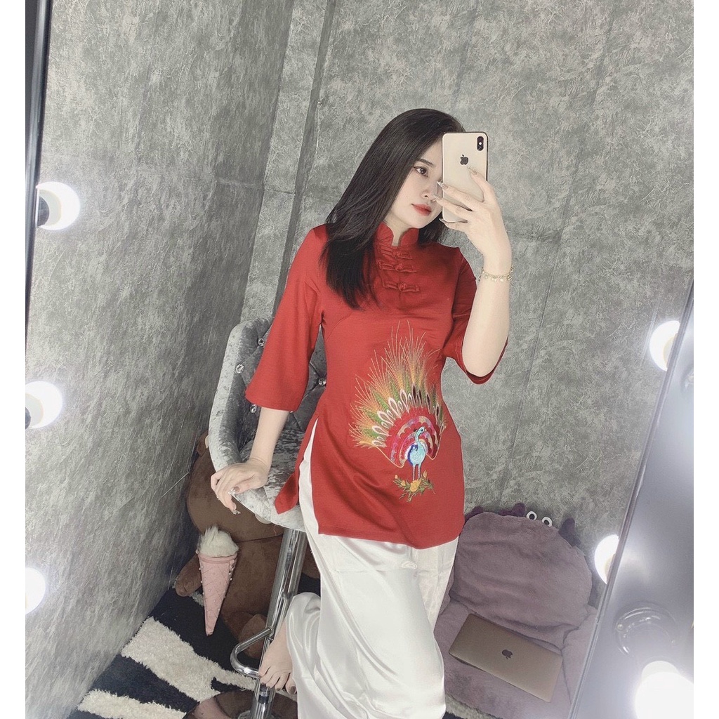 Đồ Lam Đi Chùa #Bộ Lụa Công# Quần Áo Nữ