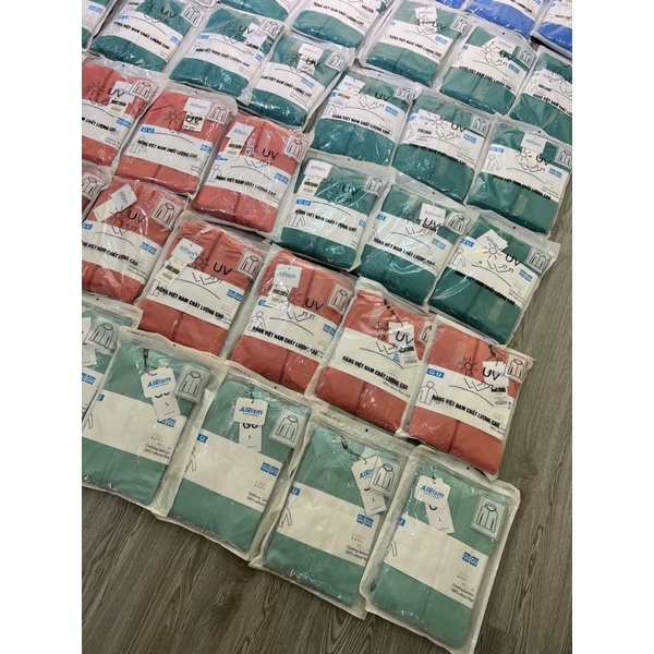 Áo chống nắng nữ  G.U. U VNXK  đủ size 35-62kg gồm 6 màu