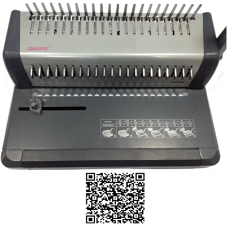 Máy đóng gáy lò xo nhựa HP5018