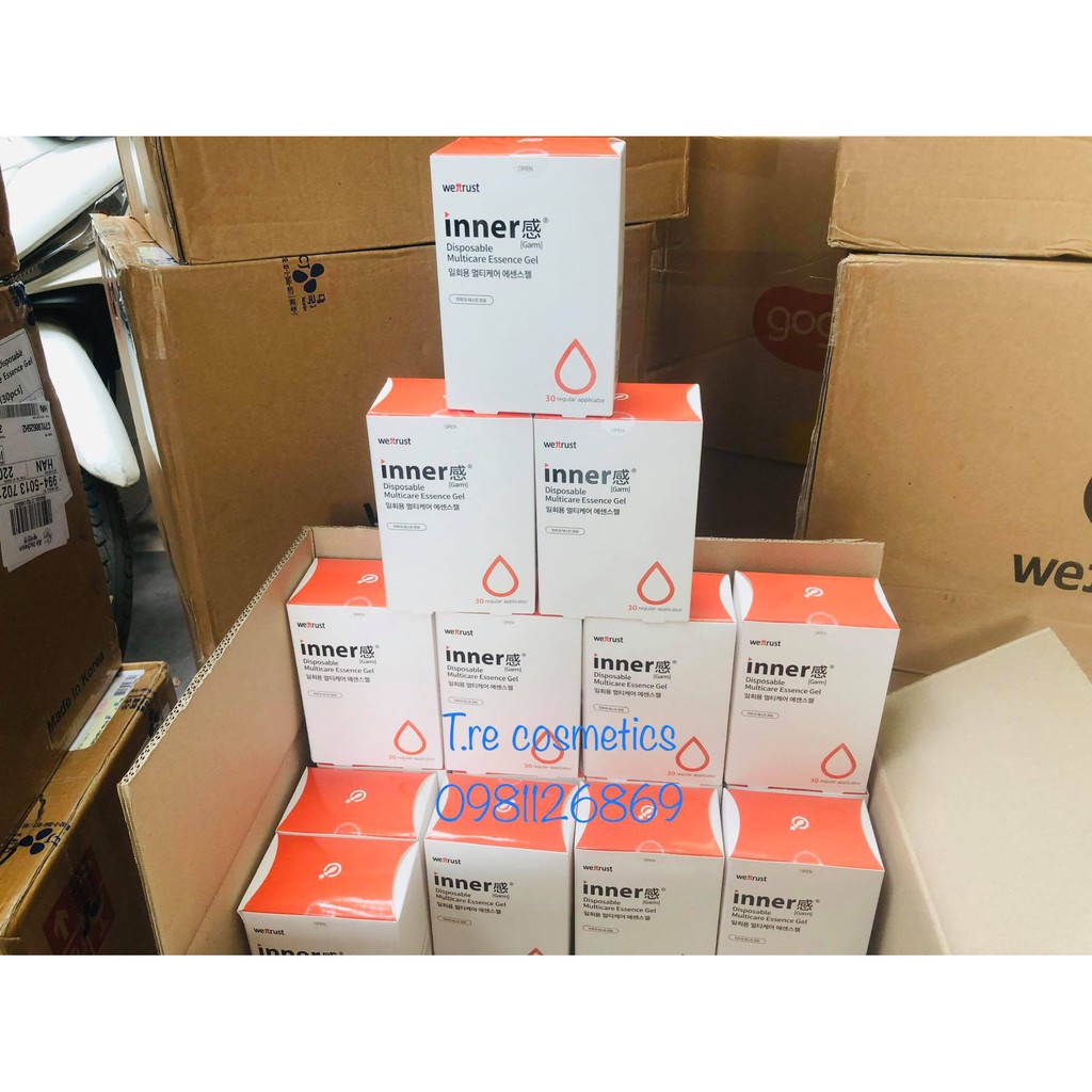 10típ Inner Gel vệ sinh phụ nữ thế hệ mới (Đủbill)
