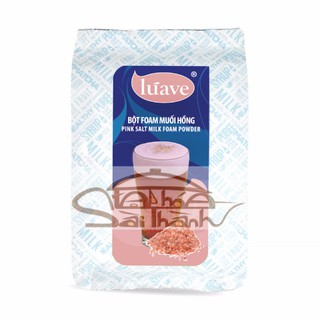 Bột milk foam muối hồng 500g - luave