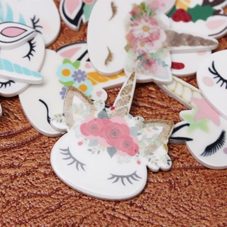 charm ngựa unicon trang trí slime