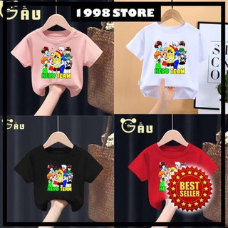 HOT Áo Hero Team đủ màu kèm quà tặng dễ thương hình shop mẹ gấu