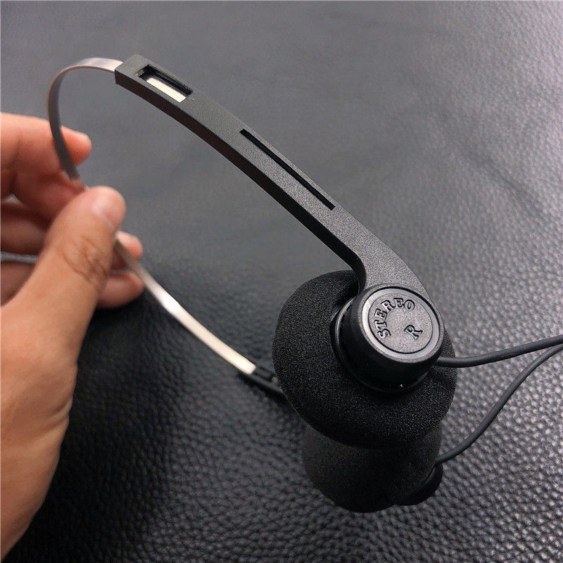Tai nghe chụp ảnh đầu siêu nhỏ phong cách retro cổ điển dành cho học sinh mp3