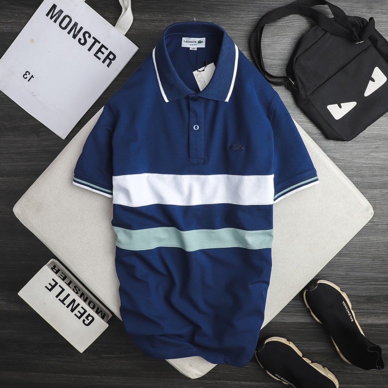 Áo thun cổ bẻ lacoste