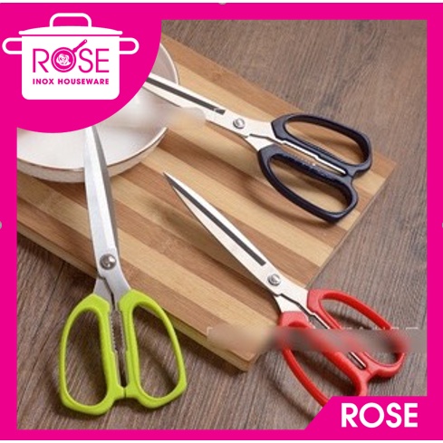 Kéo cắt thức ăn cắt gà đa năng tỉa cành siêu sắc siêu bền giá rẻ H10 - Gia Dụng Rose