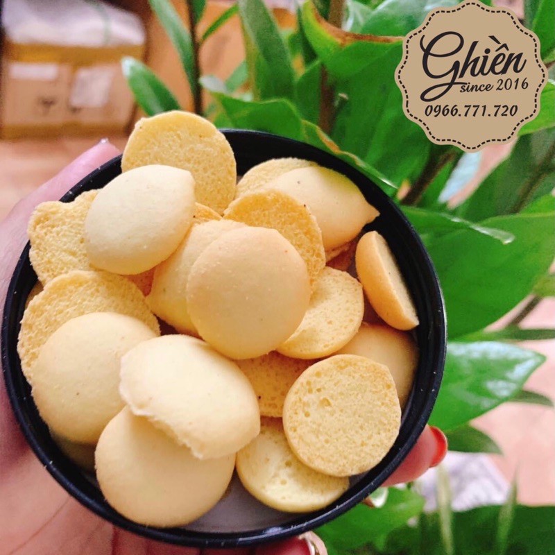 BÁNH TRỨNG NHỆN GIÒN NGON HŨ 400Gr, Đồ ăn vặt tphcm