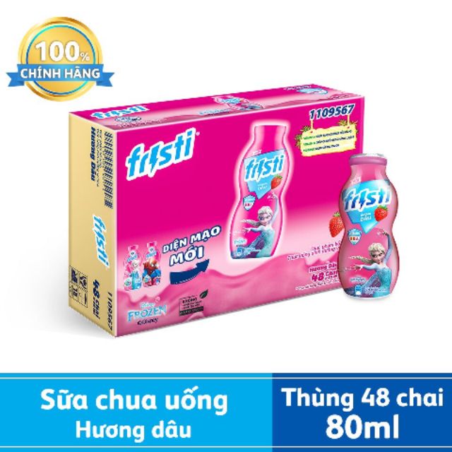 Sữa Chua Uống Fristi hương dâu 1 thung