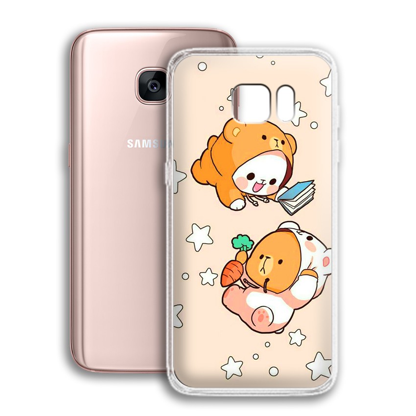 Ốp lưng dẻo cho điện thoại Samsung Galaxy S7 Edge - 01071 0546 COUPLE09