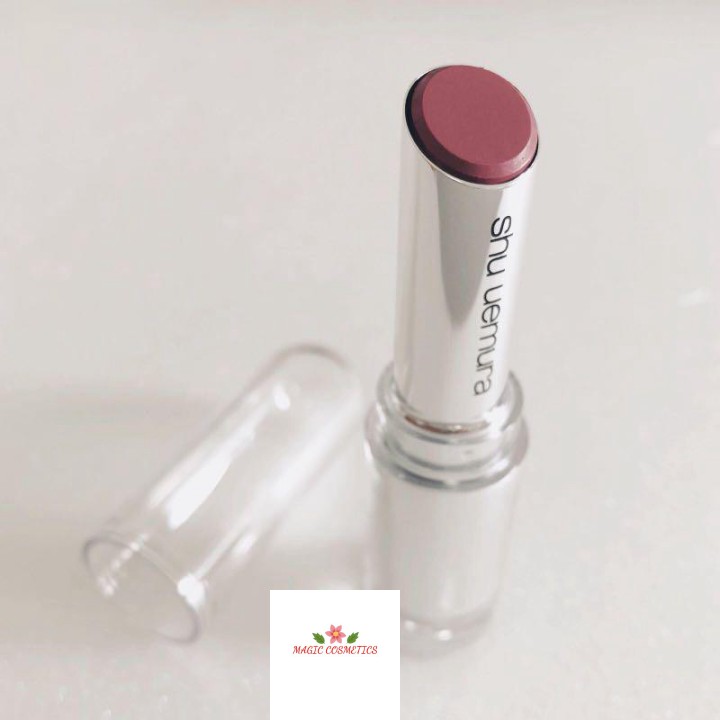 [Mã giảm giá mỹ phẩm chính hãng] Shu Uemura- Son Rouge Unlimited Lacquer Shine Lipstick LS BG 925 Vỏ Trắng
