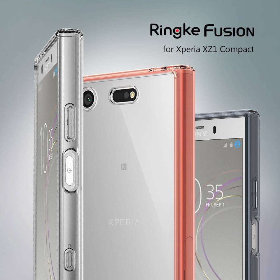 Ốp lưng Ringke Fusion Sony Xperia XZ1 Compact – Hàng nhập khẩu