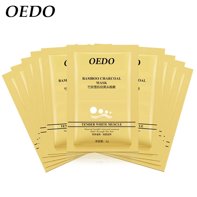 Mặt Nạ Lột Mụn Đầu Đen Oedo Thành Phần Chứa Than Tre Cho Mũi