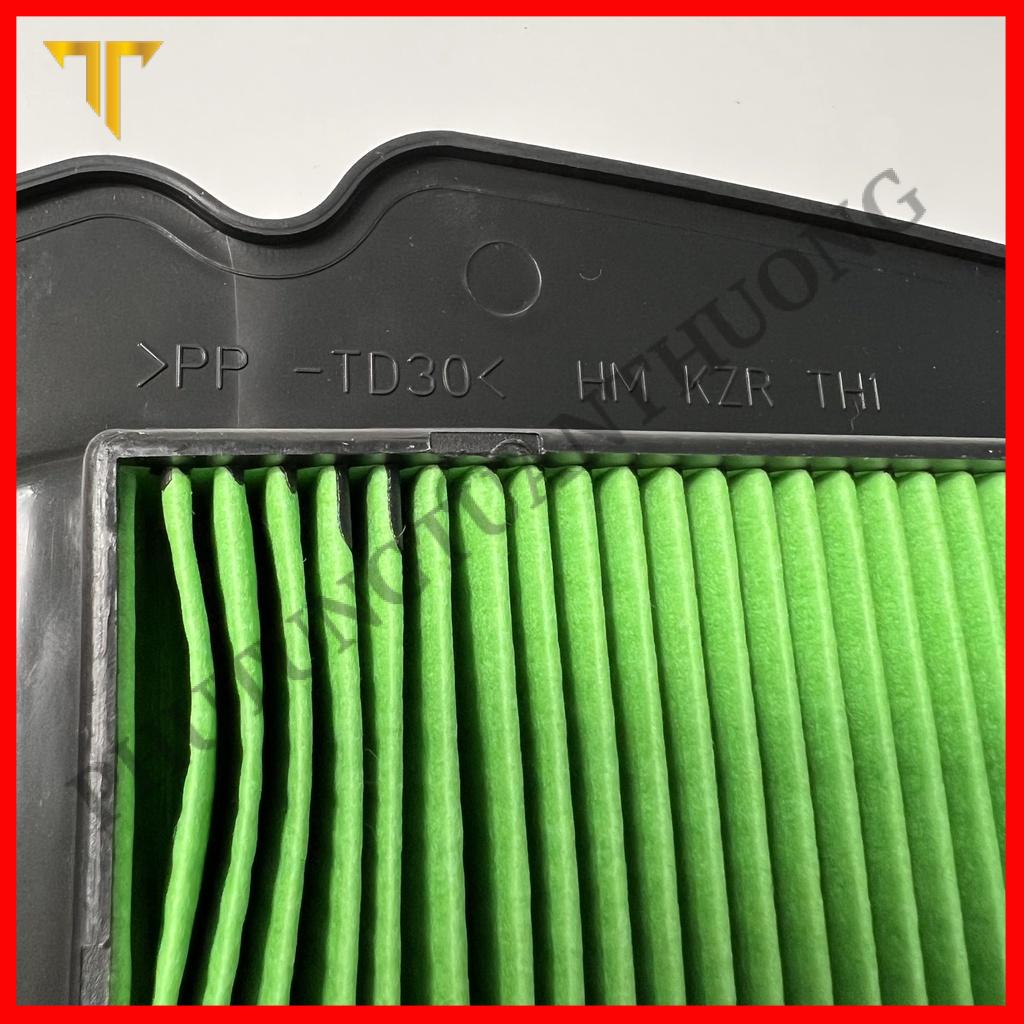Lọc gió giấy dầu cao cấp xe Ab 125 150, SH mode, Vairo Click lọc bụi bẩn giúp xe tiết kiệm nhiên liệu