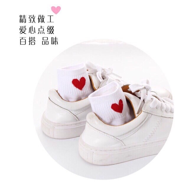 Set 10 đôi tất Nữ Cổ Ngắn Hàn Quốc Cotton Thoáng Mát