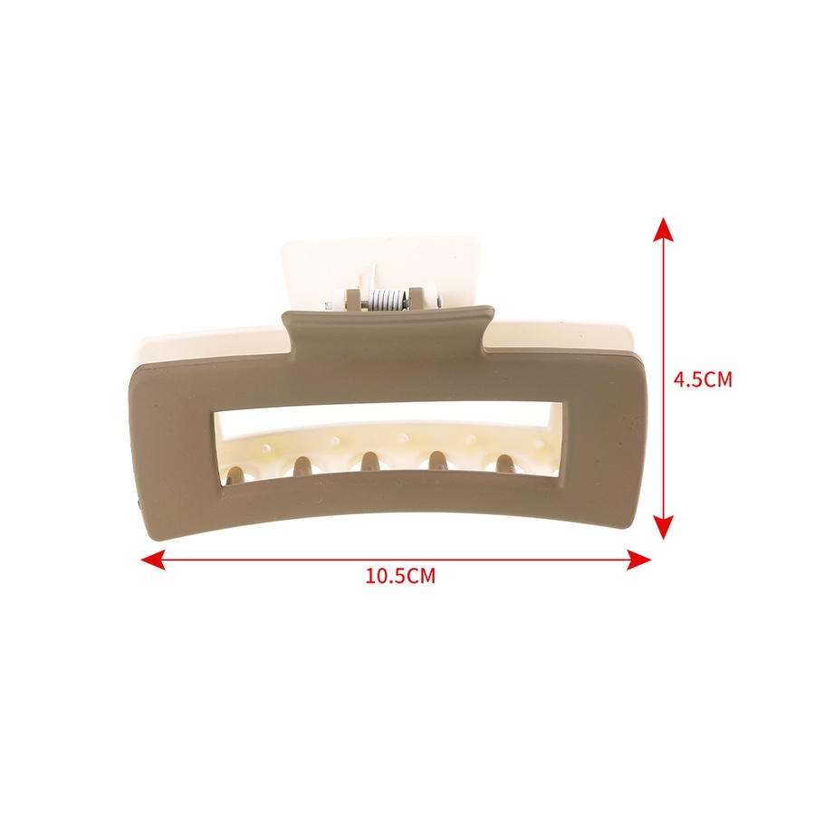 Kẹp tóc nhựa phong cách vintage thời trang cho nữ