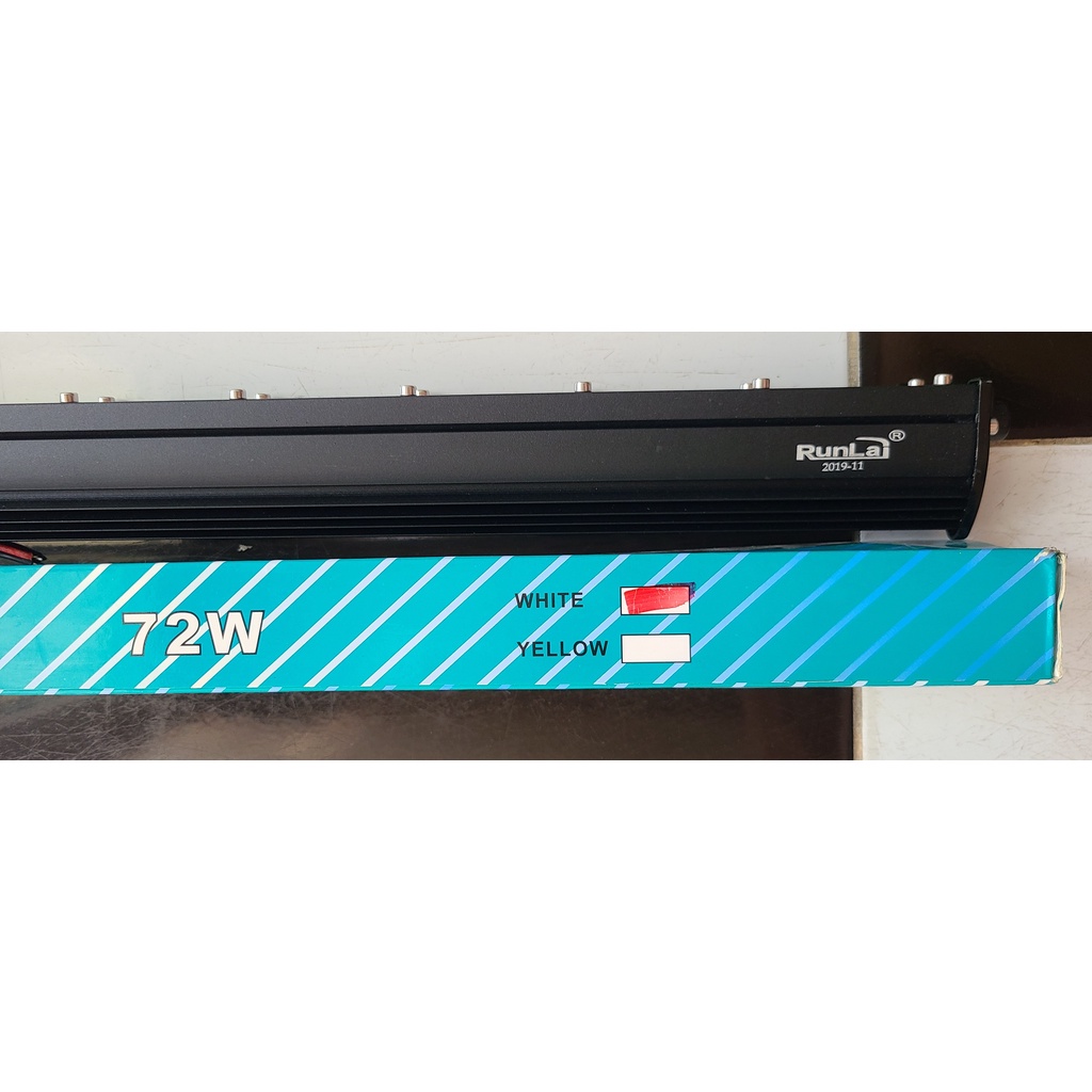 Đèn LED cảng trợ sáng RunLai 72W 65 cm 1 hàng , 2 hàng