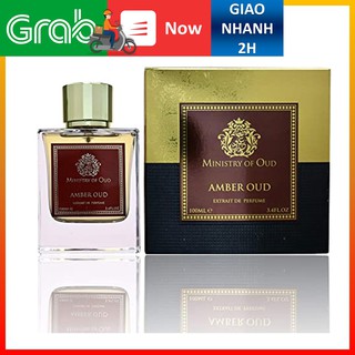 Nước hoa chính hãng Amber Oud 100ml EDP (Ministry of Oud - Made in UAE)