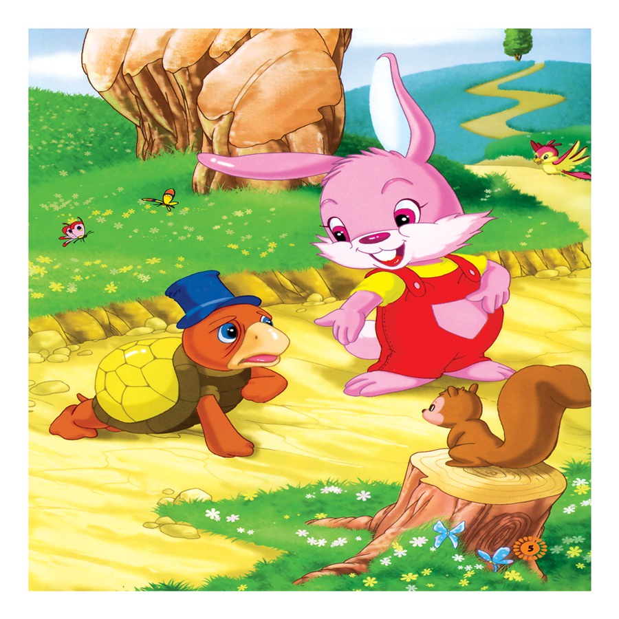 Sách: Rùa Và Thỏ Chạy Thi