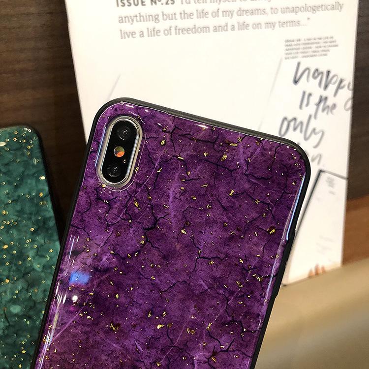 Ready Stock Gold Foil Bling Marble Cases For Samsung Galaxy Note 10 Plus Note 10 Note 8 Note 9 Note 5 Note 4