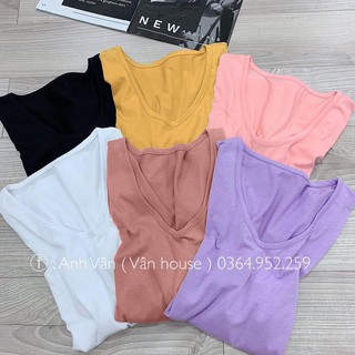 [SẴN] [ẢNH THẬT+VIDEO] Áo Phông Trơn Basic Nhiều Màu Hot Hit OH49