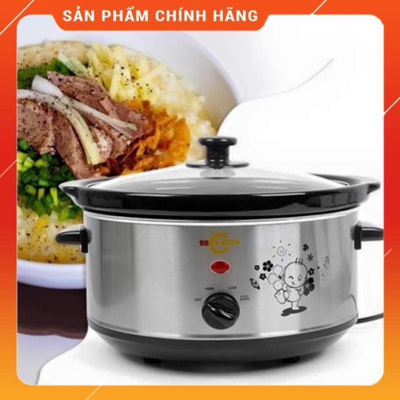 NỒI NẤU CHÁO CHẬM BBCOOKER, Nồi kho cá, Nồi Ninh xương, Nồi nấu chè đủ size (Bảo hành 12 tháng)