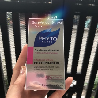 Viên uống làm đẹp tóc- móng Phyto Paris