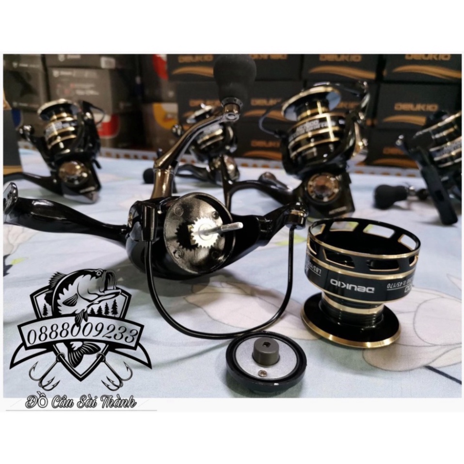 Sale lớn sale Máy Câu DEUKIO AC ⚡ Chính Hãng⚡ có size từ 3000 4000 5000 6000 7000 mẫu mới năm 2020 phù hơn câu lure , la