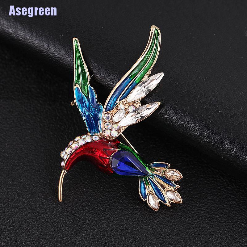 Ghim cài áo hình chim hồng hạc dễ thương