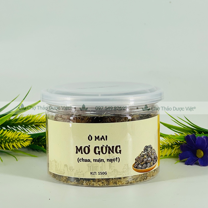Ô mai mơ gừng chua, mặn, ngọt  - Chợ Thảo Dược Việt