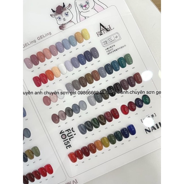 Set sơn gel Jikai