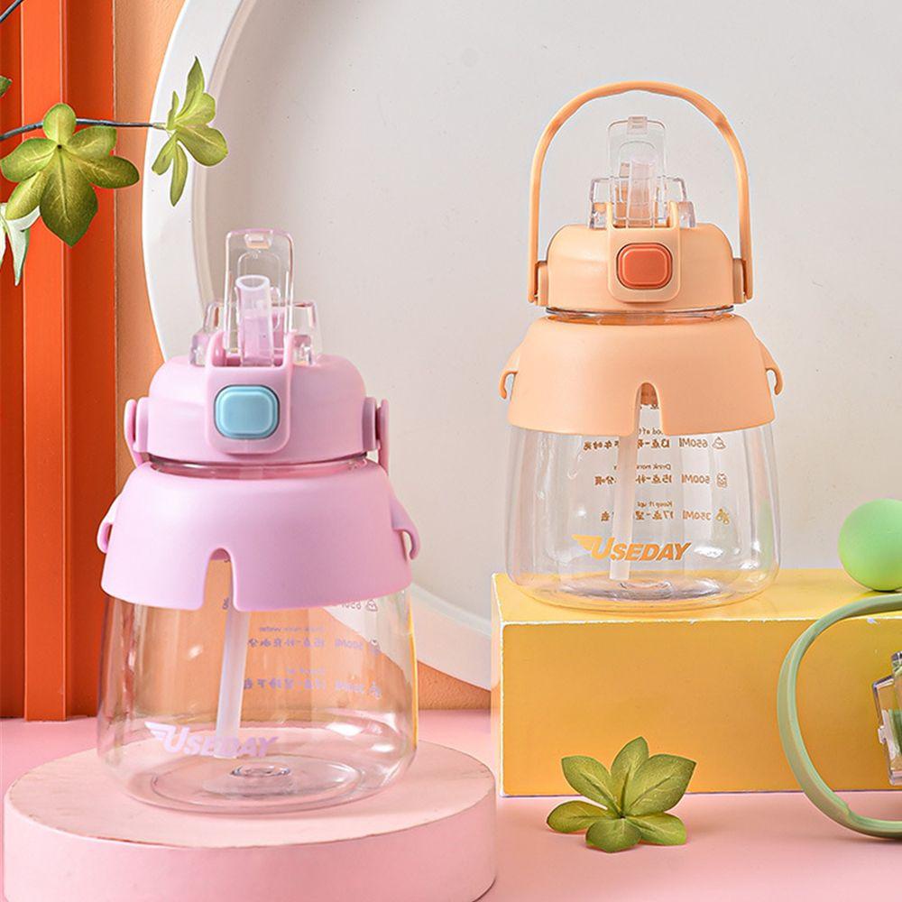 LANFY Bình Nước Nhựa Trong Suốt Dung Tích Lớn 1000ml