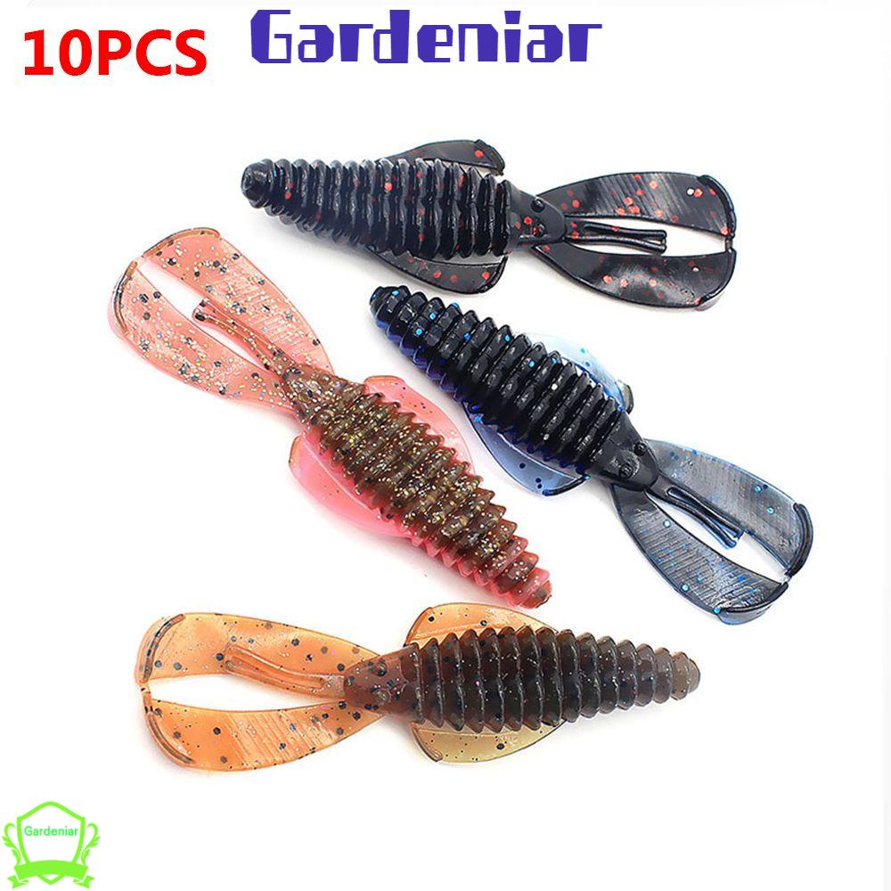 Bộ 10 Mồi Câu Cá Nhân Tạo Hình Giun 8cm 4.5g Mềm