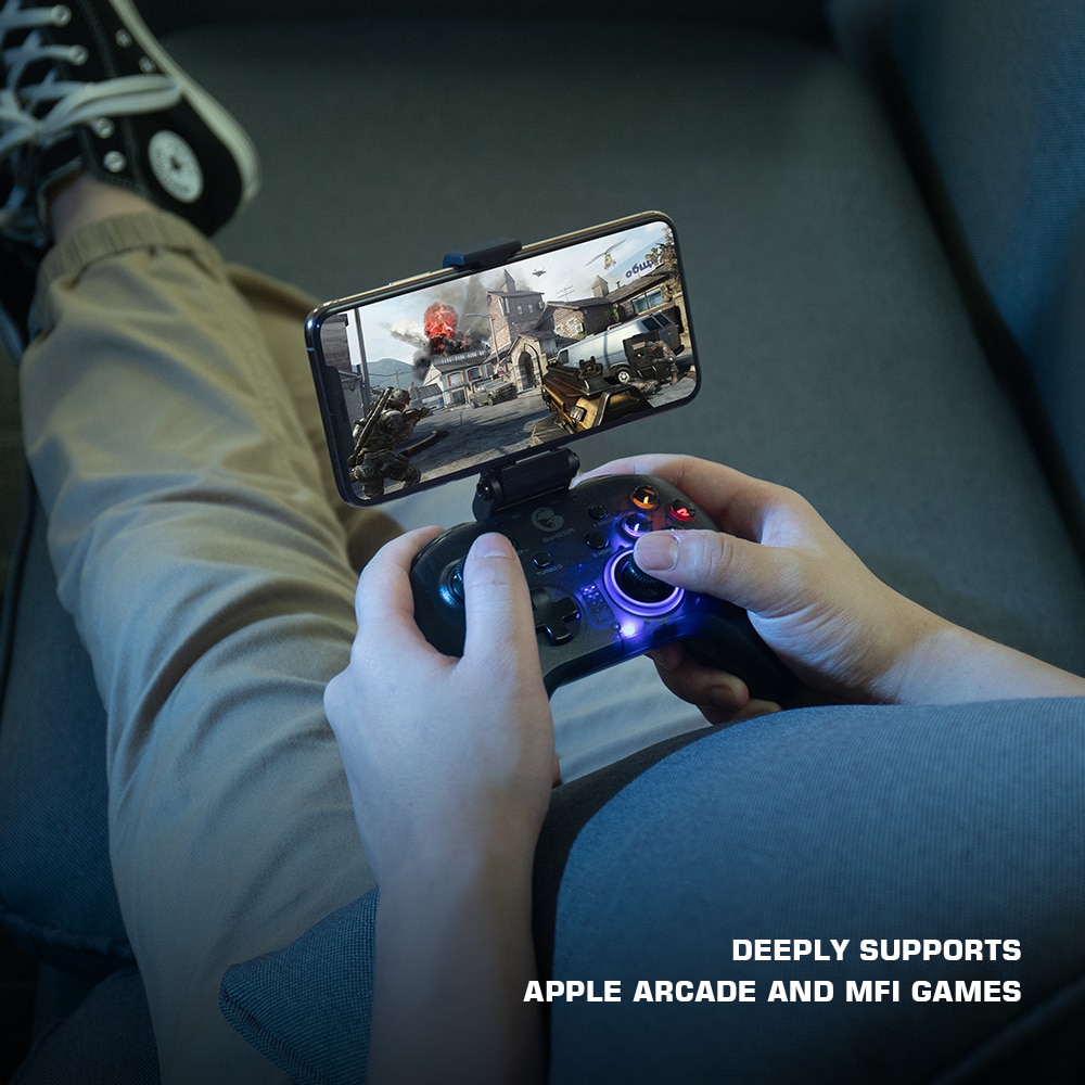 Gamesir T4 Pro gamepad on Android and iOS, supports Switch/ PC/ Android/ iOS/ Macbook