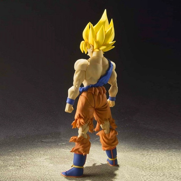 Mô hình khớp Dragon Ball - Mô hình Son Goku Super Saiyan 16cm DB112