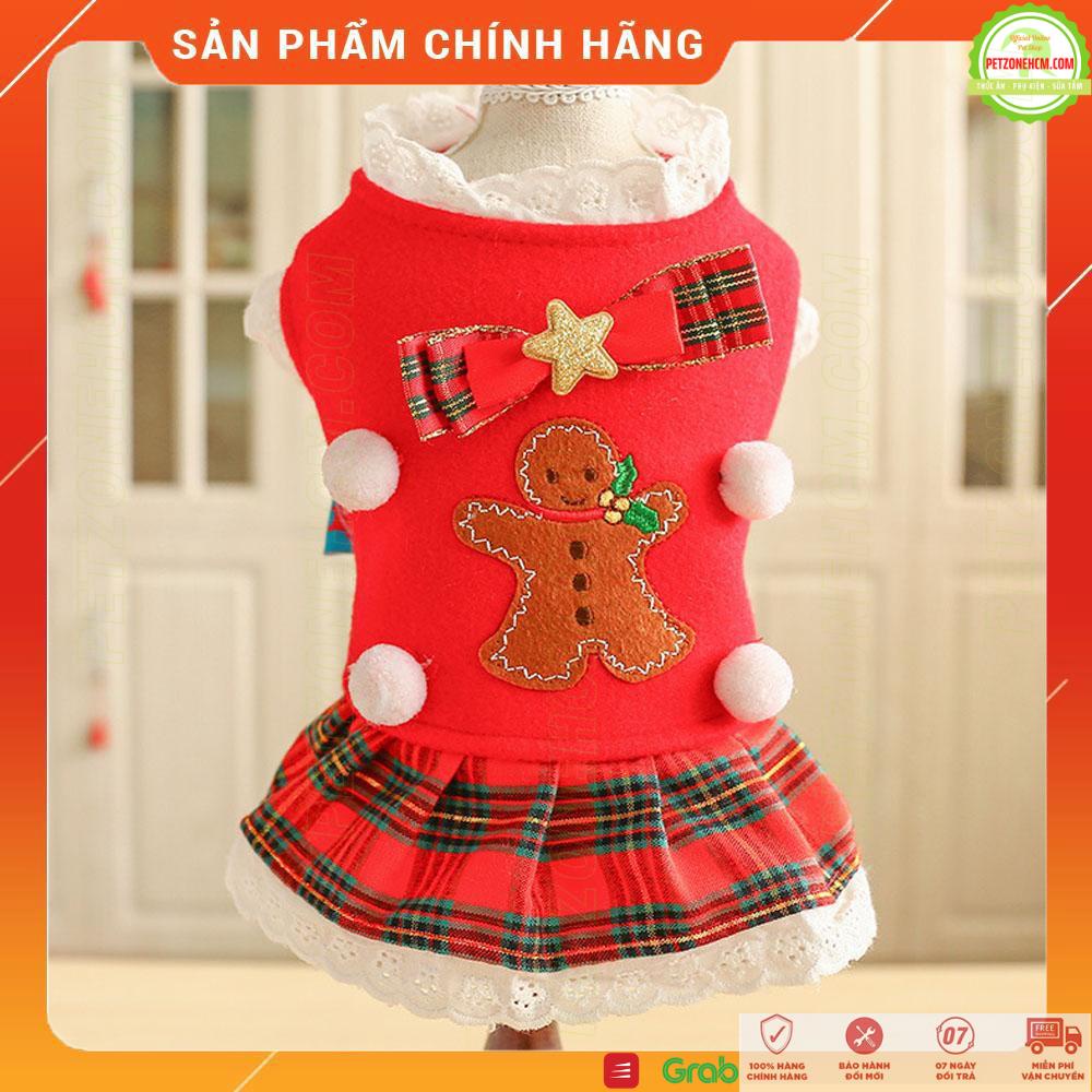 Áo mùa đông Noel chó mèo ️ FREESHIP ️ thời trang chó mèo, vải mềm nhẹ thoải mái sang trọng, giữ ấm cho chó mèo