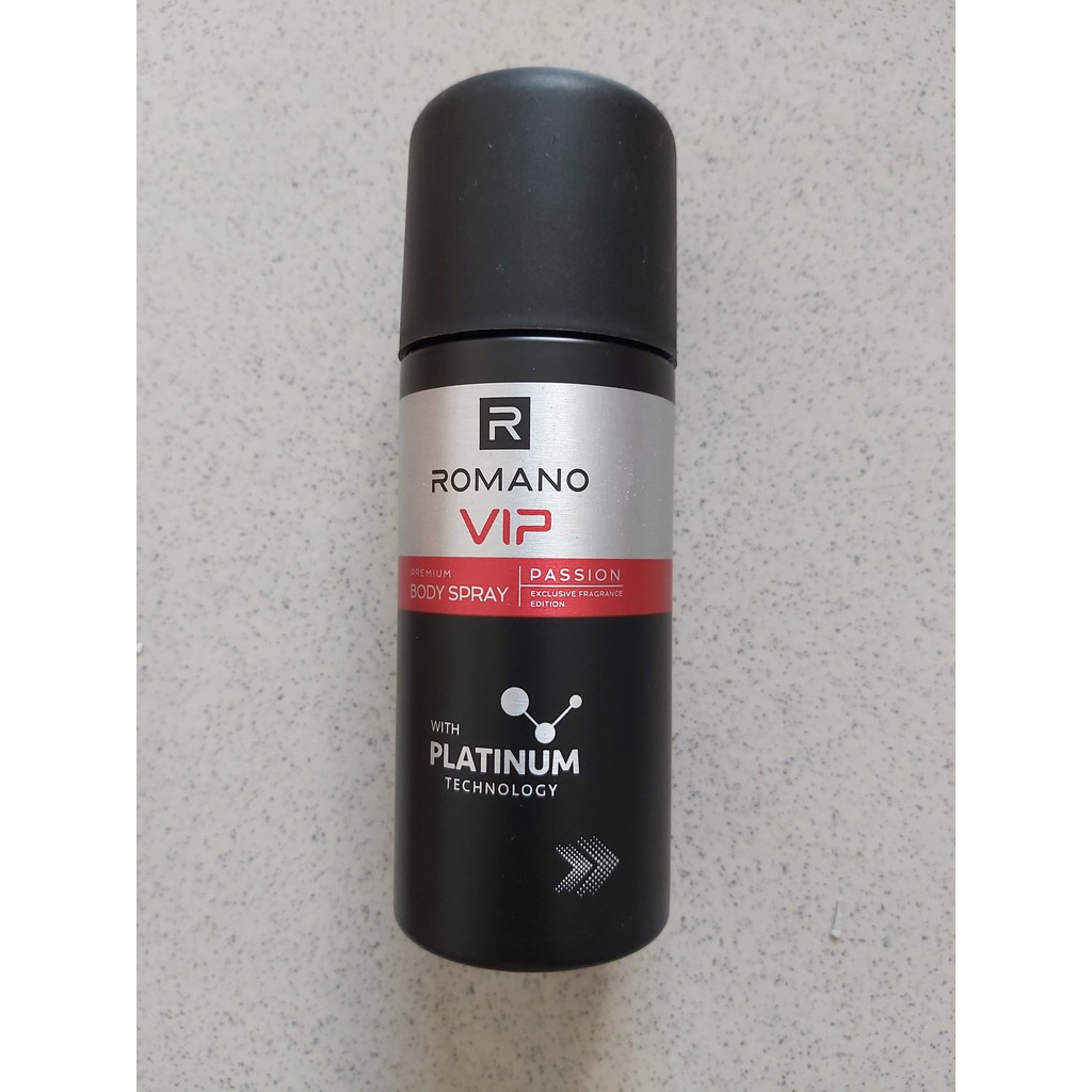 VIP Romano - Xịt ngăn mùi toàn thân romano Vip 150ml