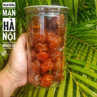 Mận khía rim chua ngọt/ lắc muối ớt hủ pet 500g