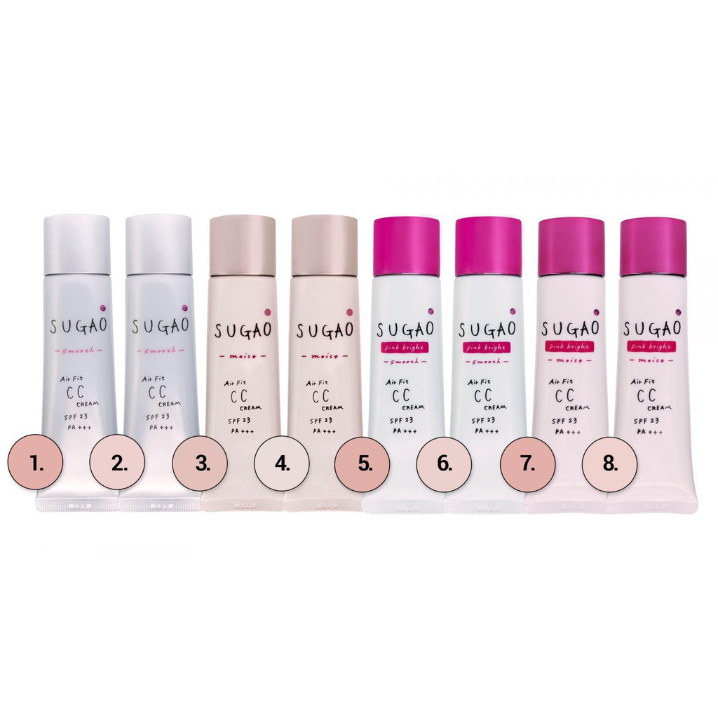 Kem Nền CC Sugao SPF 23 , DD Sugao SPF 50 , Phấn Phủ Sugao Rohto Nhật Bản | BigBuy360 - bigbuy360.vn